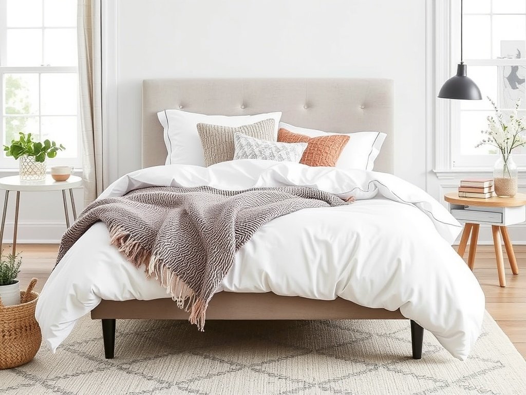 Add a Fluffy Duvet for a Luxurious Feel