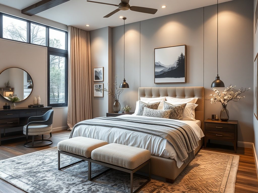 Modern Chic Bedroom 