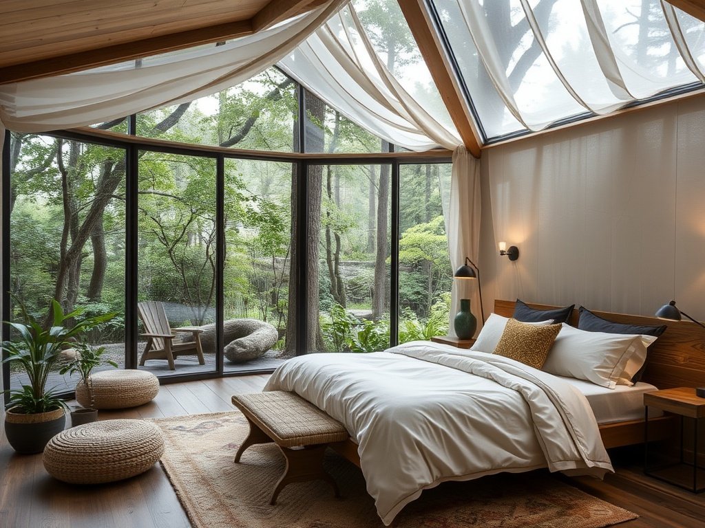 Nature-Inspired Bedrooms