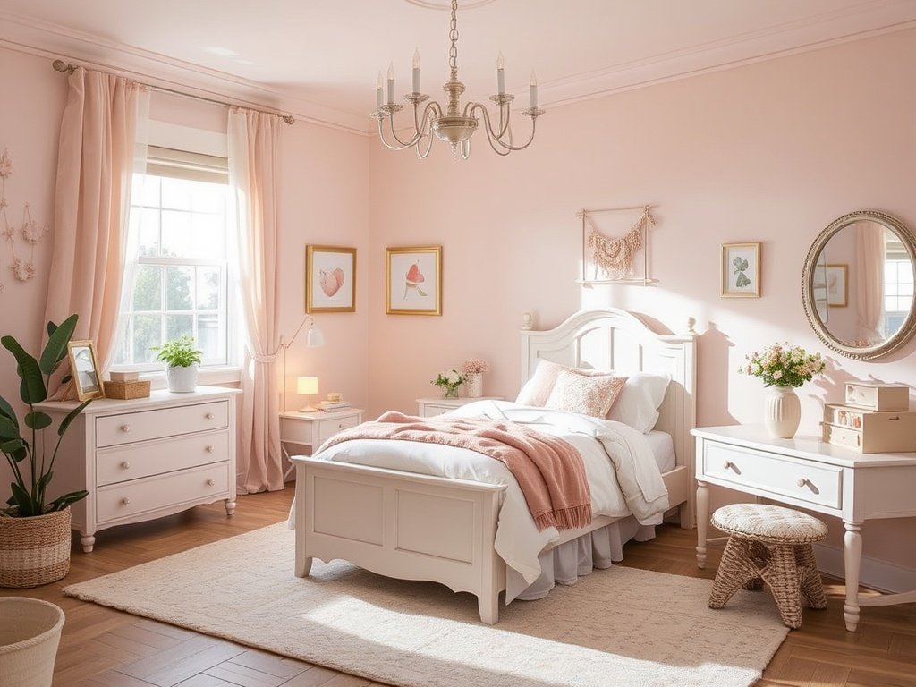 Soft & Dreamy Girls’ Bedroom