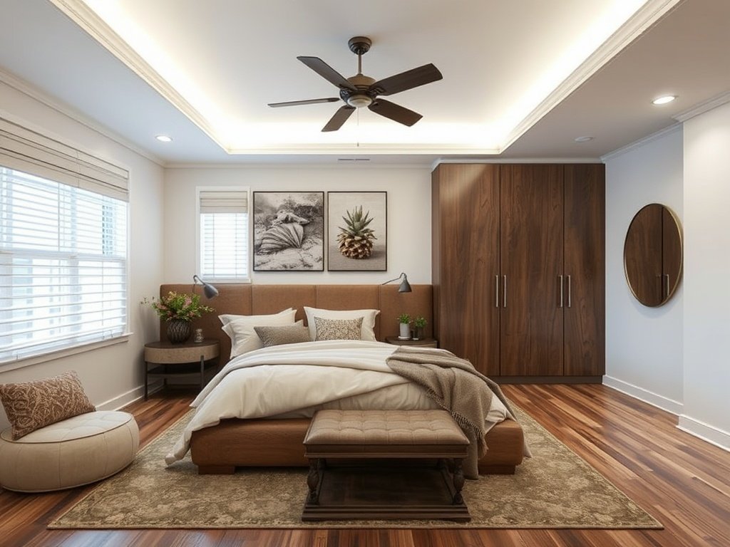 Brown Bedroom 