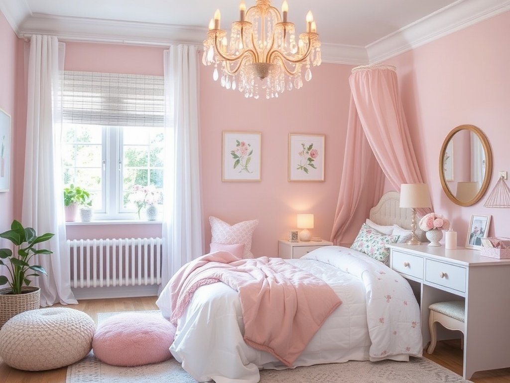 Soft & Dreamy Girls’ Bedroom