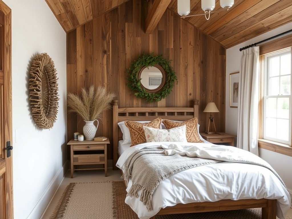 Rustic Wood Elements for Farmhouse Charm