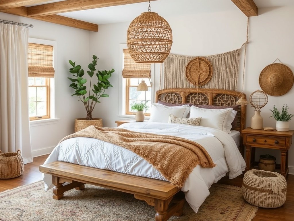 Woven and Rattan Accents