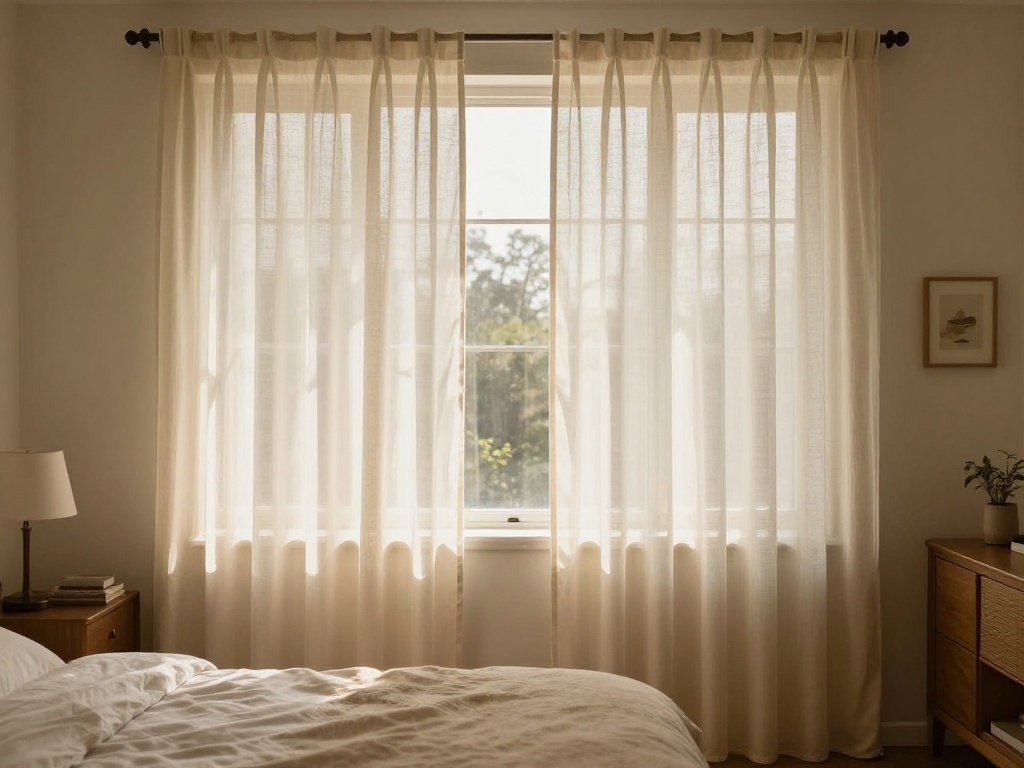 Sheer Curtains That Let Light Flow In