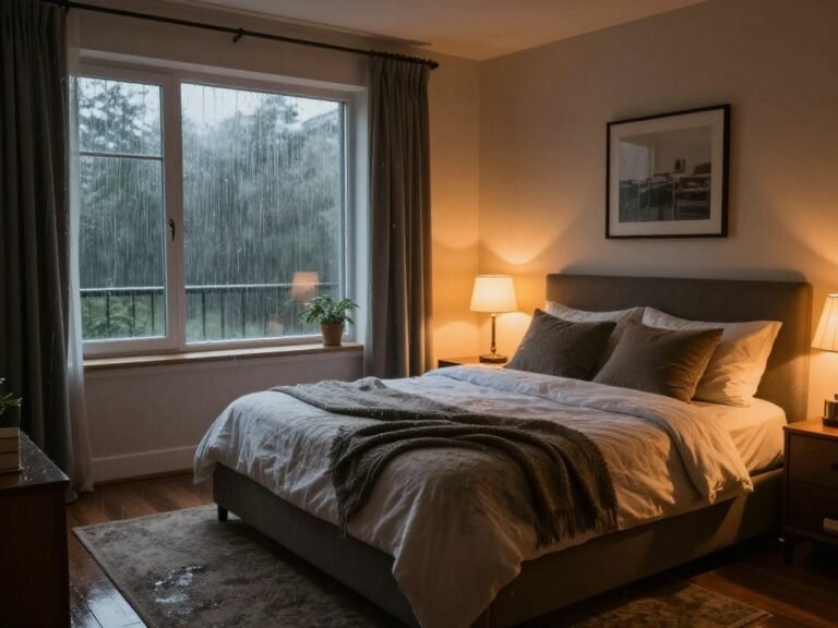 rainy day bedroom