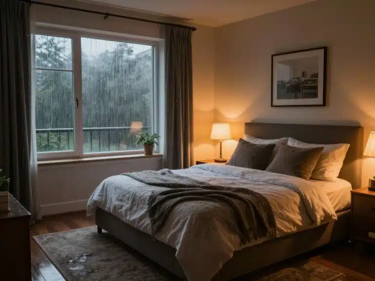 rainy day bedroom