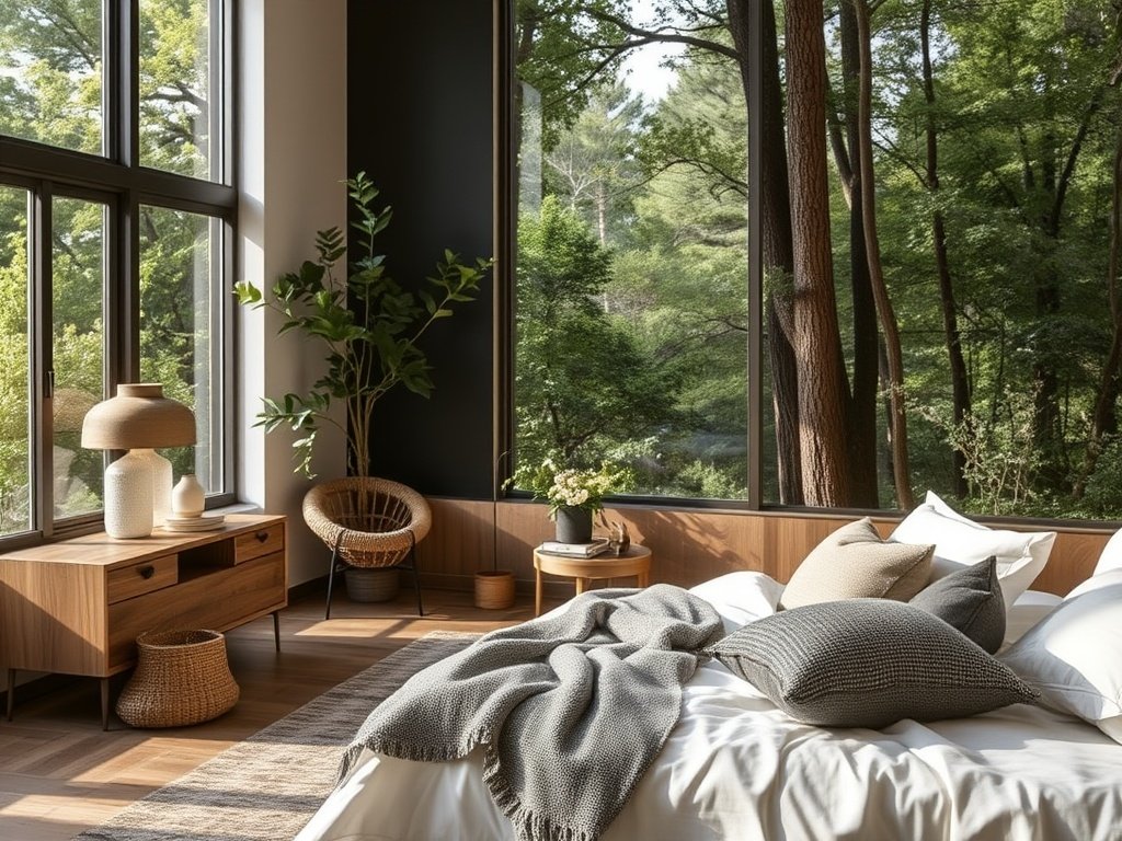 Nature-Inspired Bedrooms