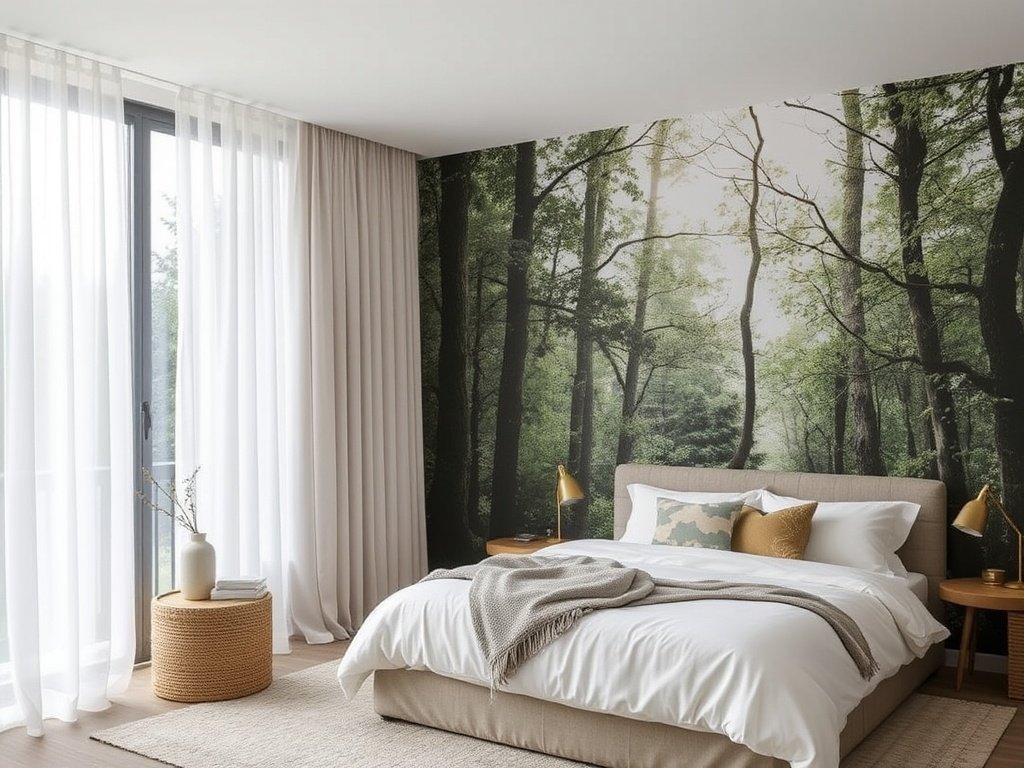 Soft Curtain Fabrics for a Gentle Atmosphere