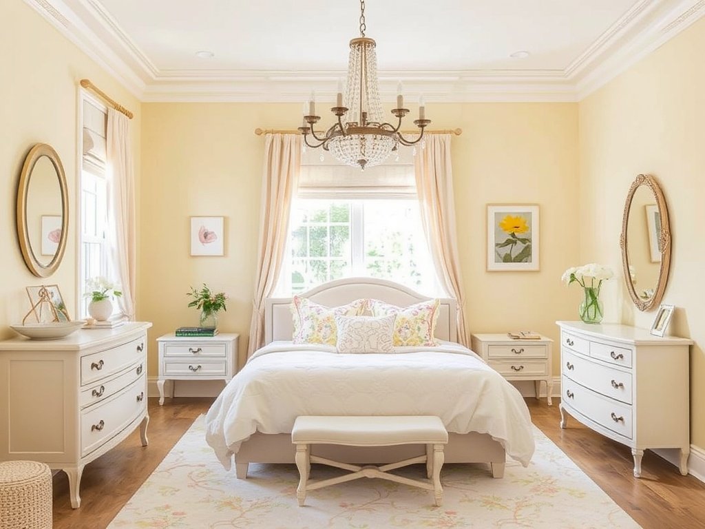 Pale Yellow for a Soft Sunny Glow