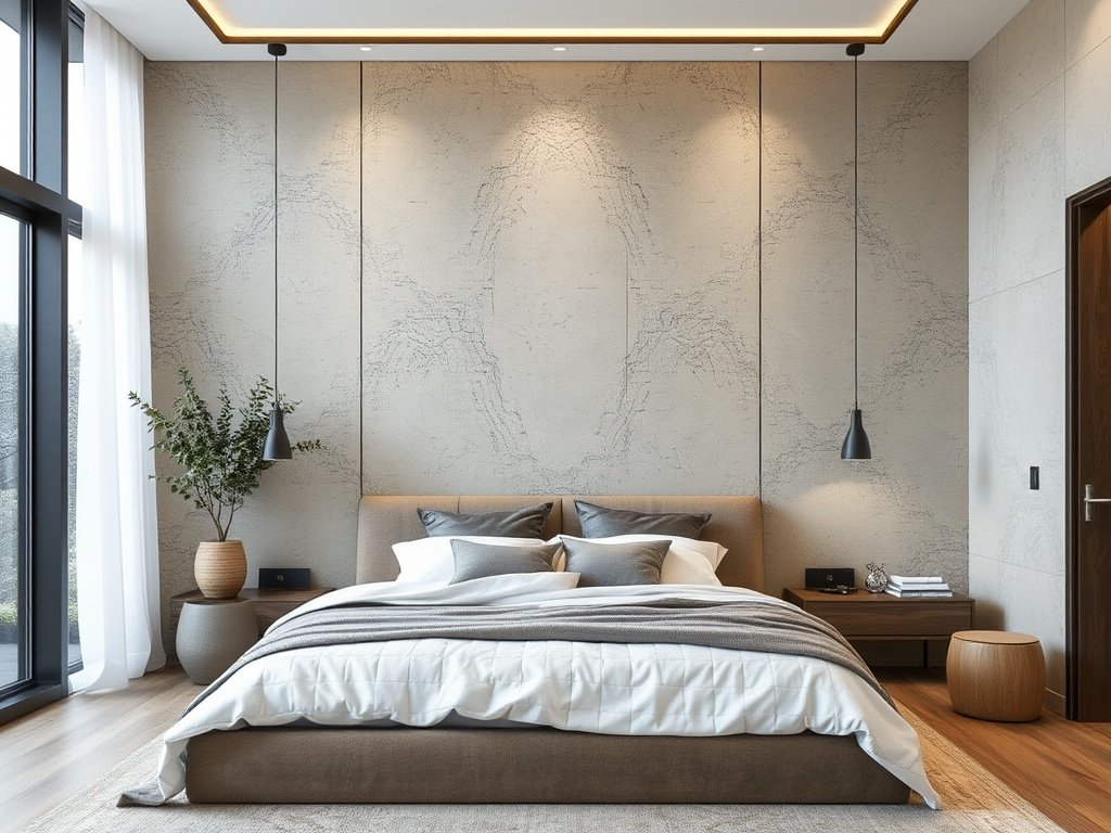 Soft Textured Walls and Organic Finishes