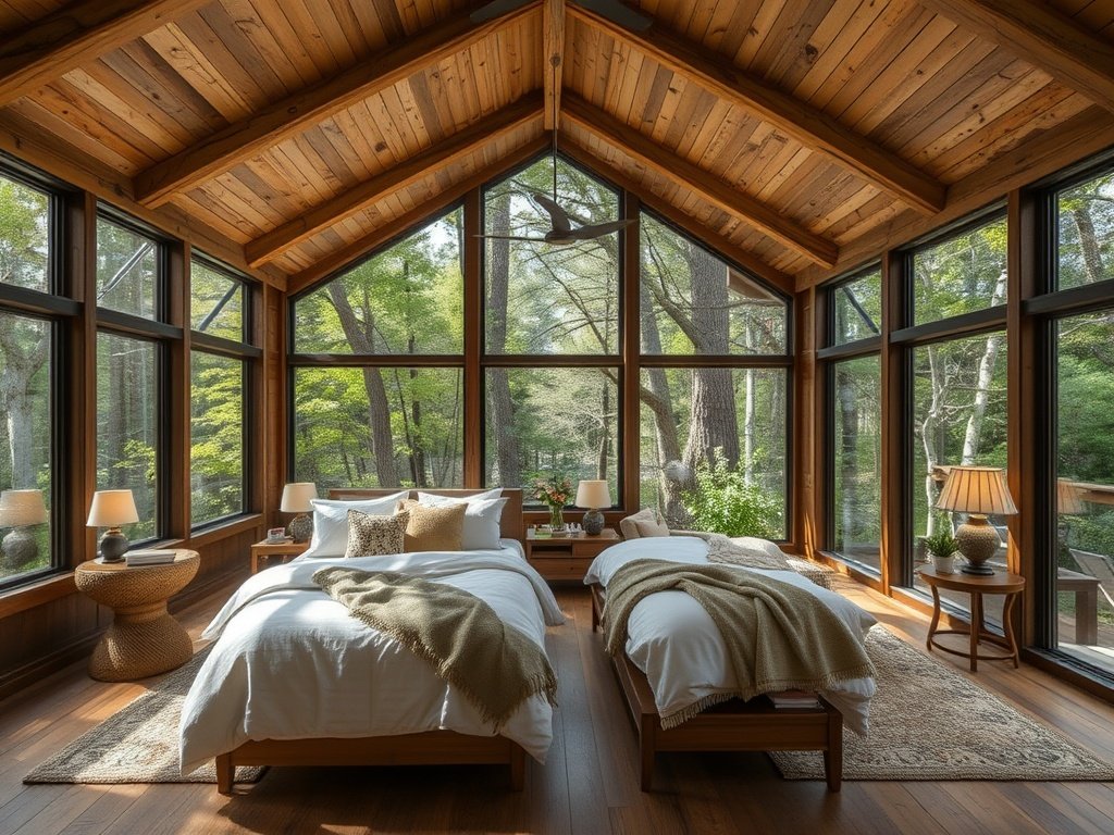 Large Windows for Natural Light Connection