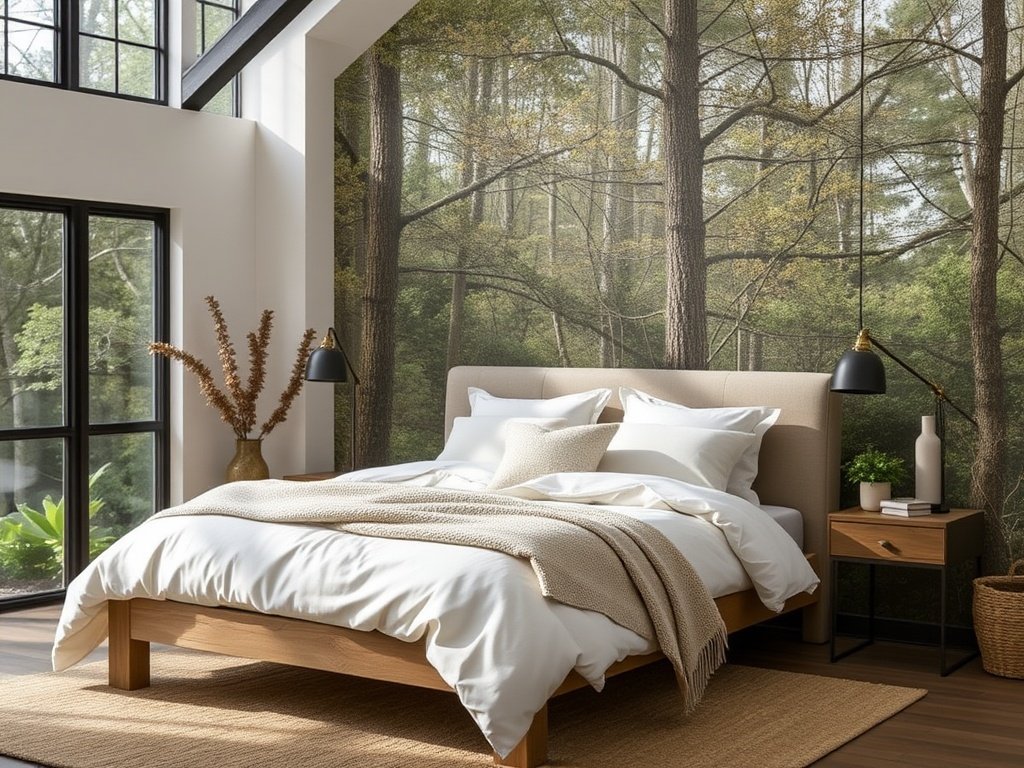 Nature-Inspired Bedrooms