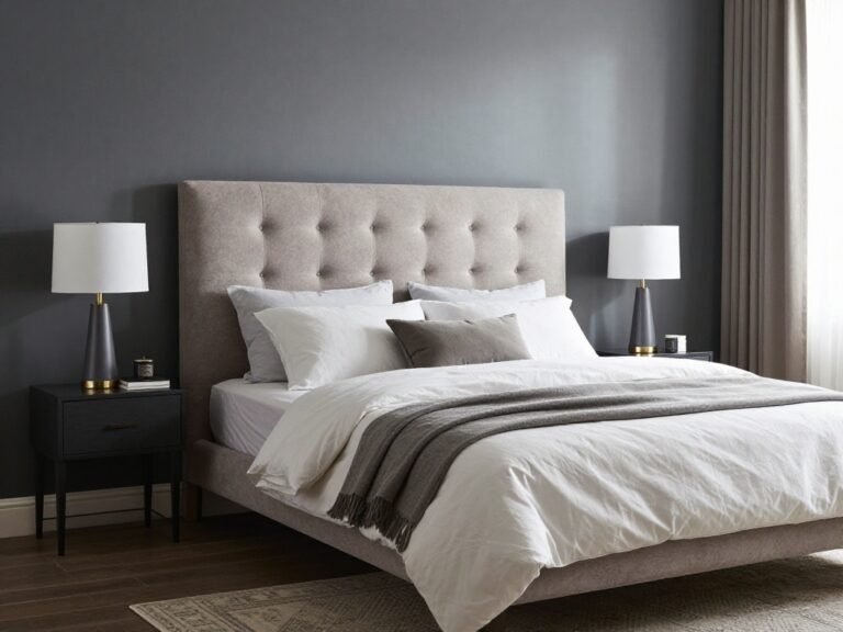 no headboard bedroom