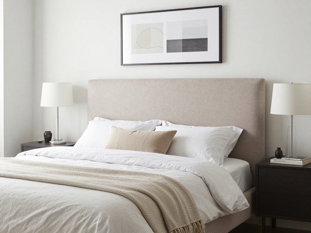 No Headboard Bedroom 