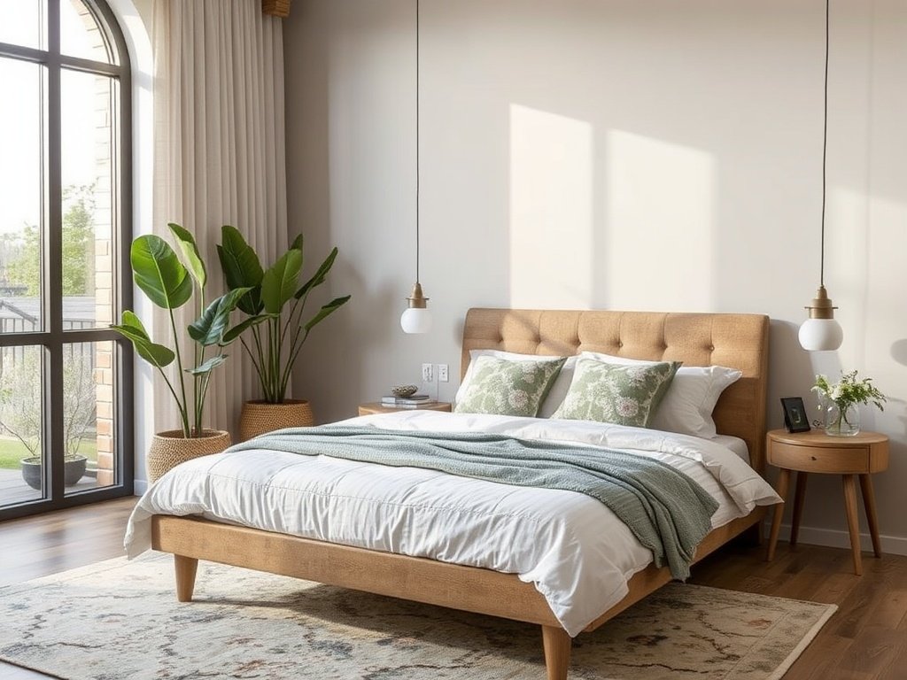 Organic Modern Bedroom