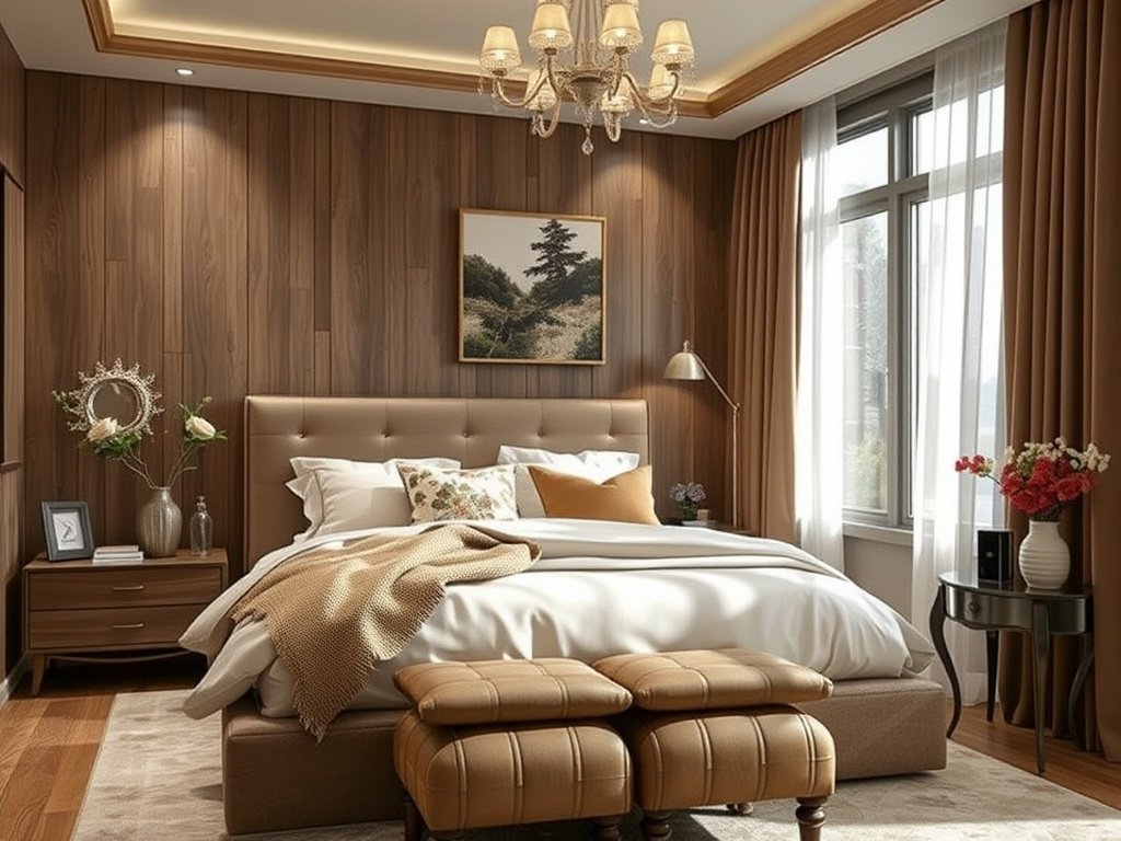 Brown Bedroom 