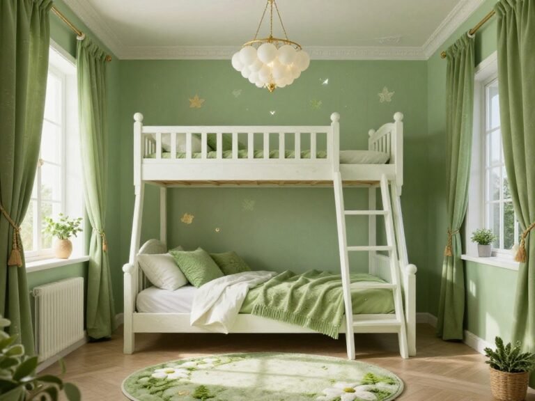 Dreamy Green Fairy Bedroom