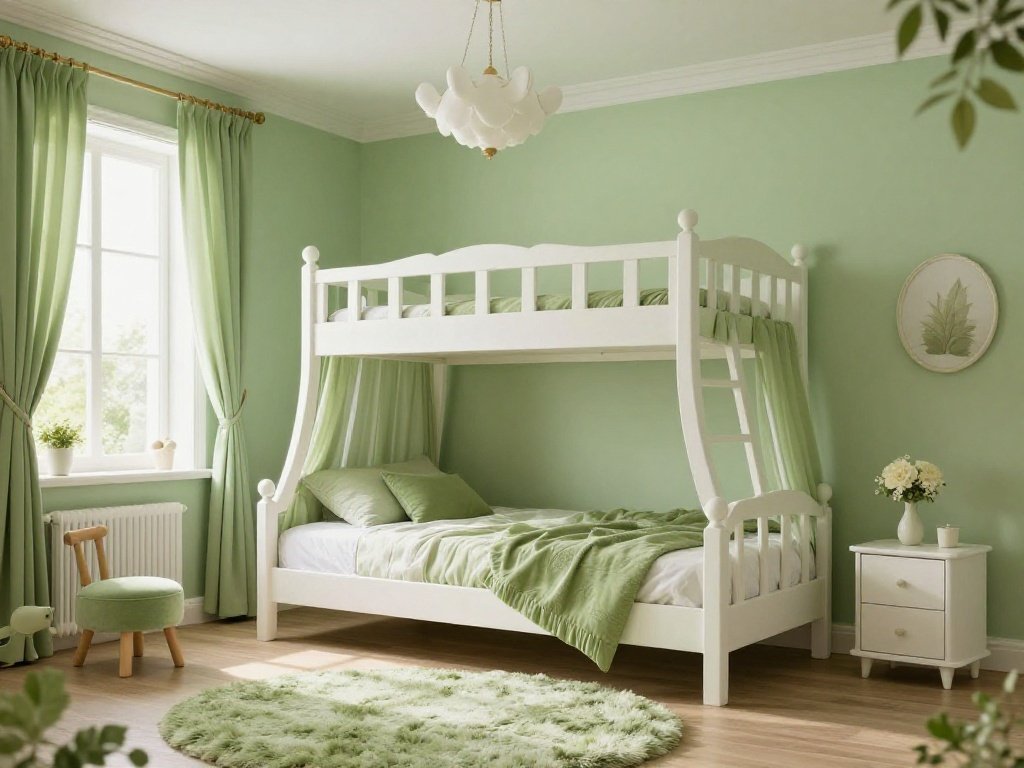 Dreamy Green Fairy Bedrooms