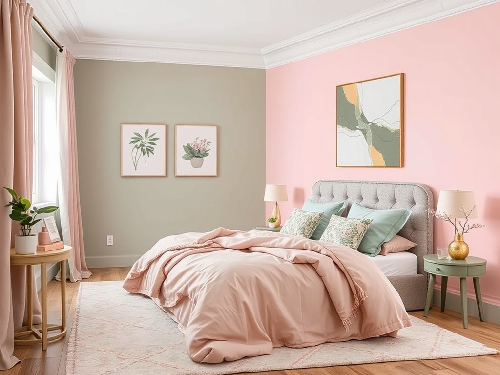 Sage Green and Blush Pink