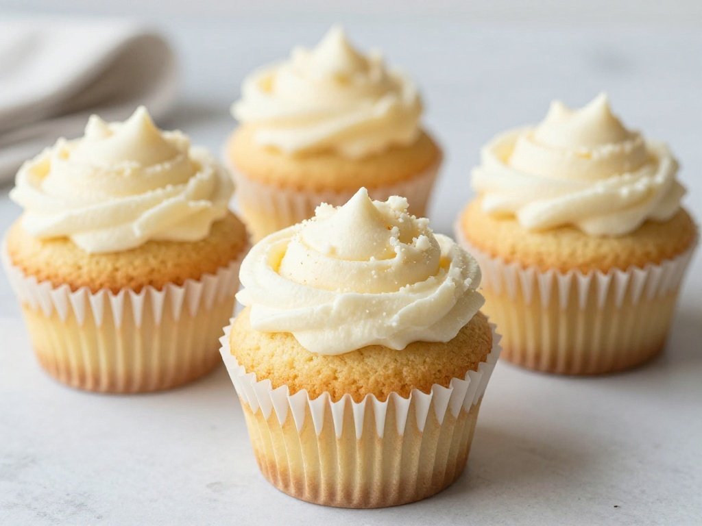 Classic Vanilla Cupcakes