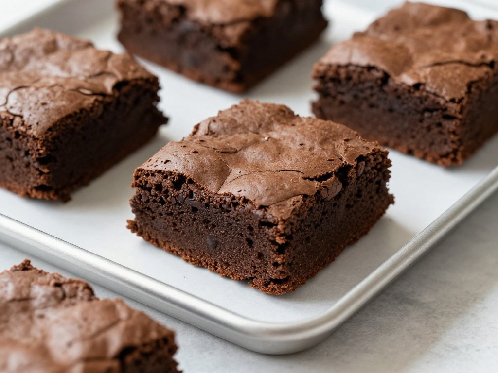 Basic Brownies with a Rich, Fudgy Texture