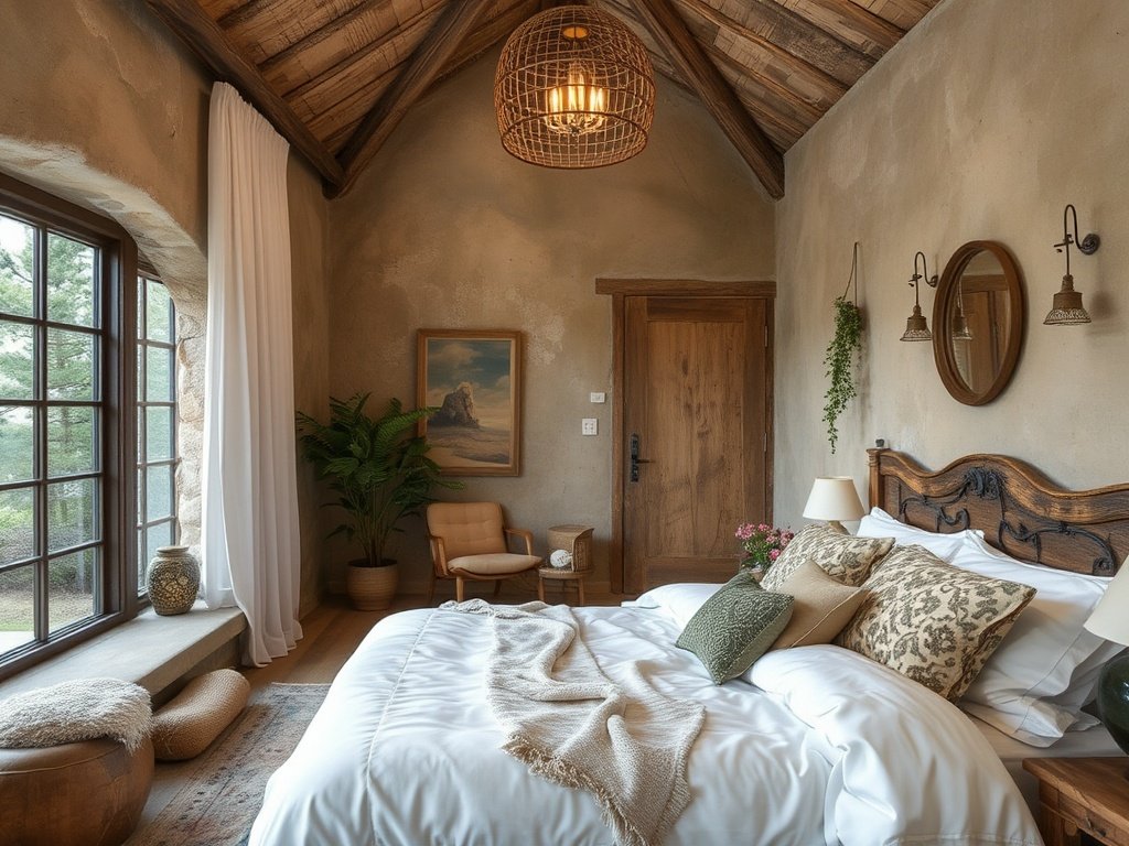 Earthy Bedroom