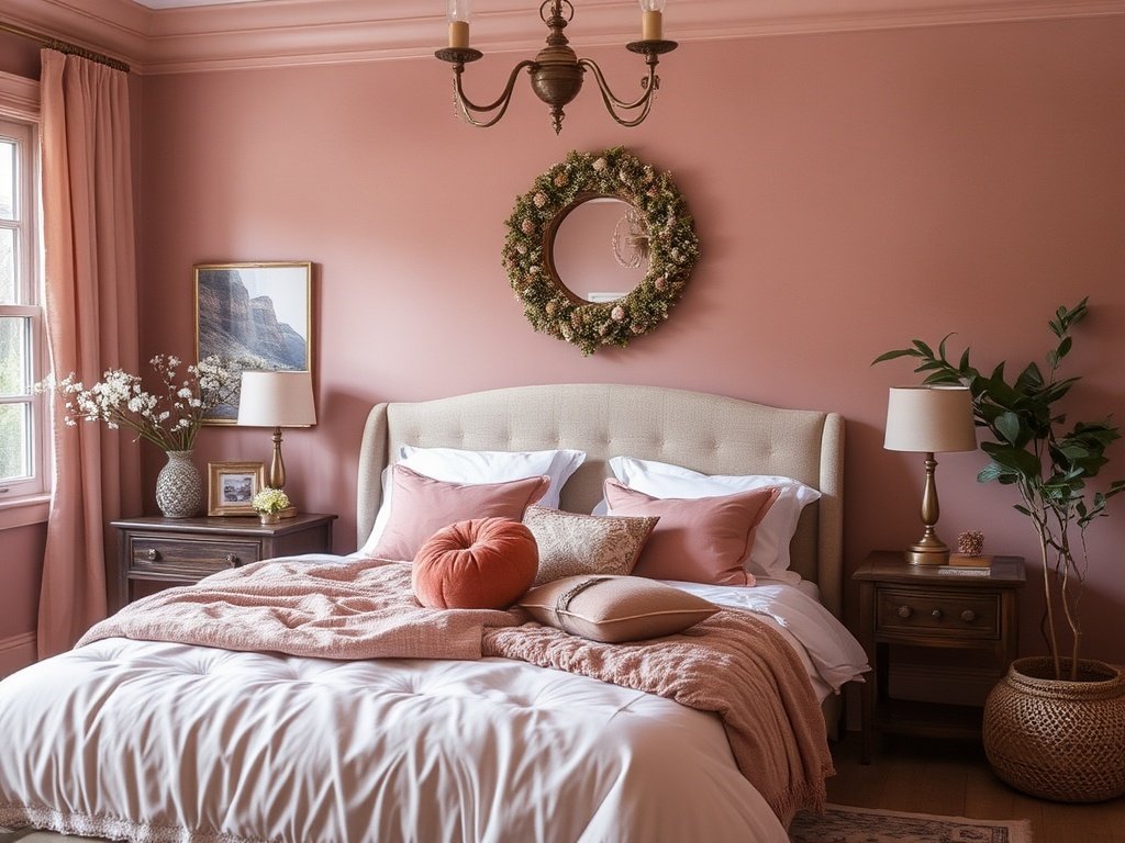 Dusty Rose Bedroom