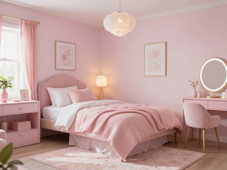 dreamy teen girl bedroom