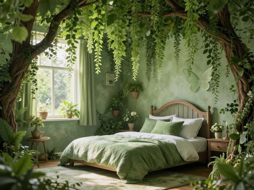 Hanging Vines for a Whimsical Forest Effect