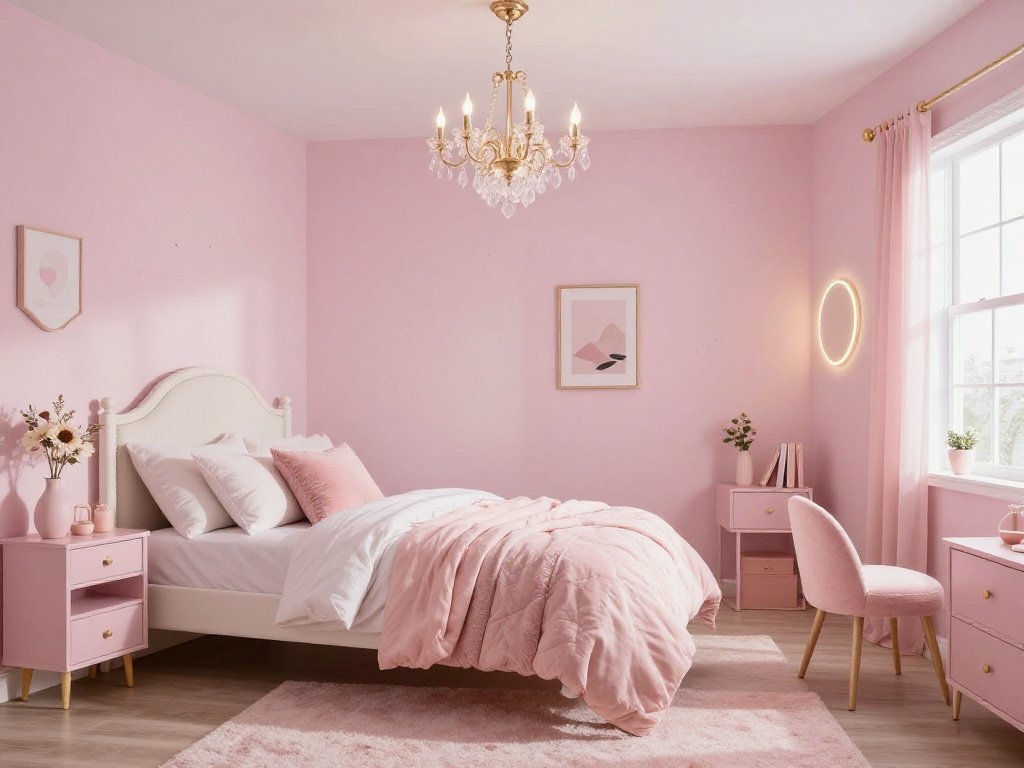 dreamy teen girl bedroom