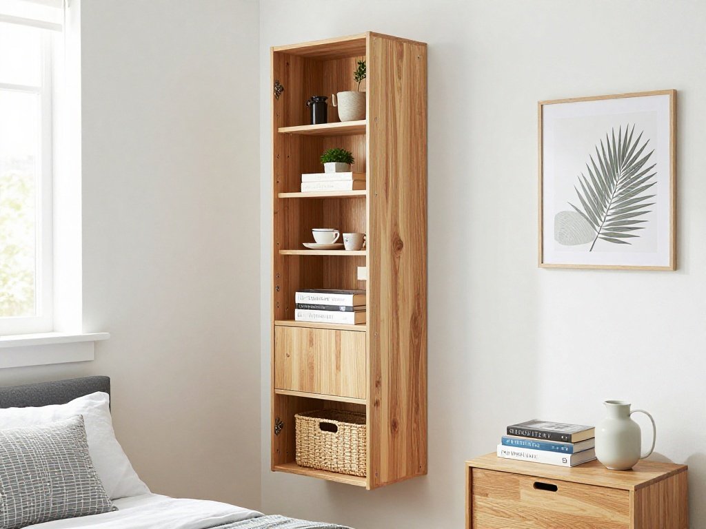 Go Vertical with Wall-Mounted Storage