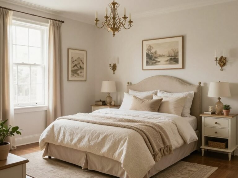 Cozy Shabby Chic Bedroom
