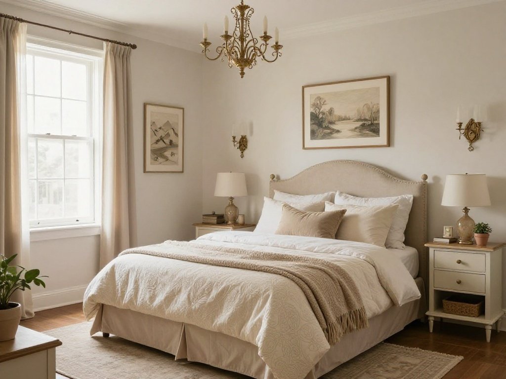 Cozy Shabby Chic Bedroom
