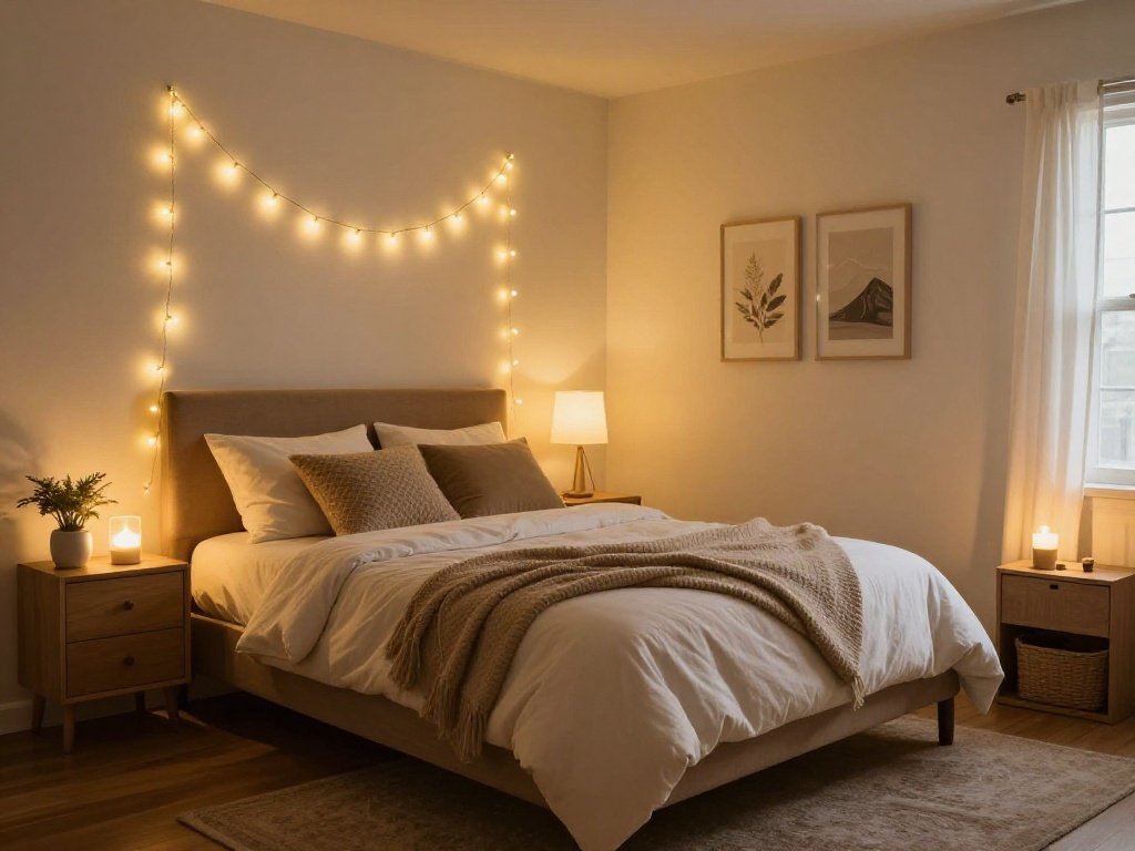 Warm Fairy Lights for a Soft Glow