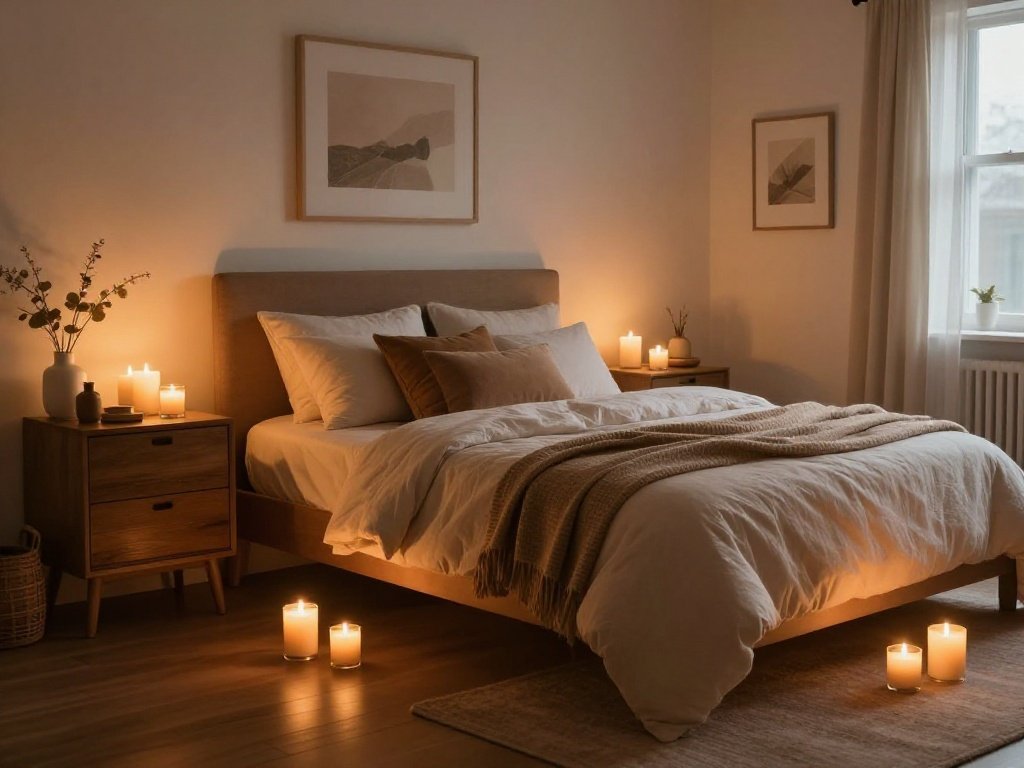 Candles for a Soft, Warm Atmosphere