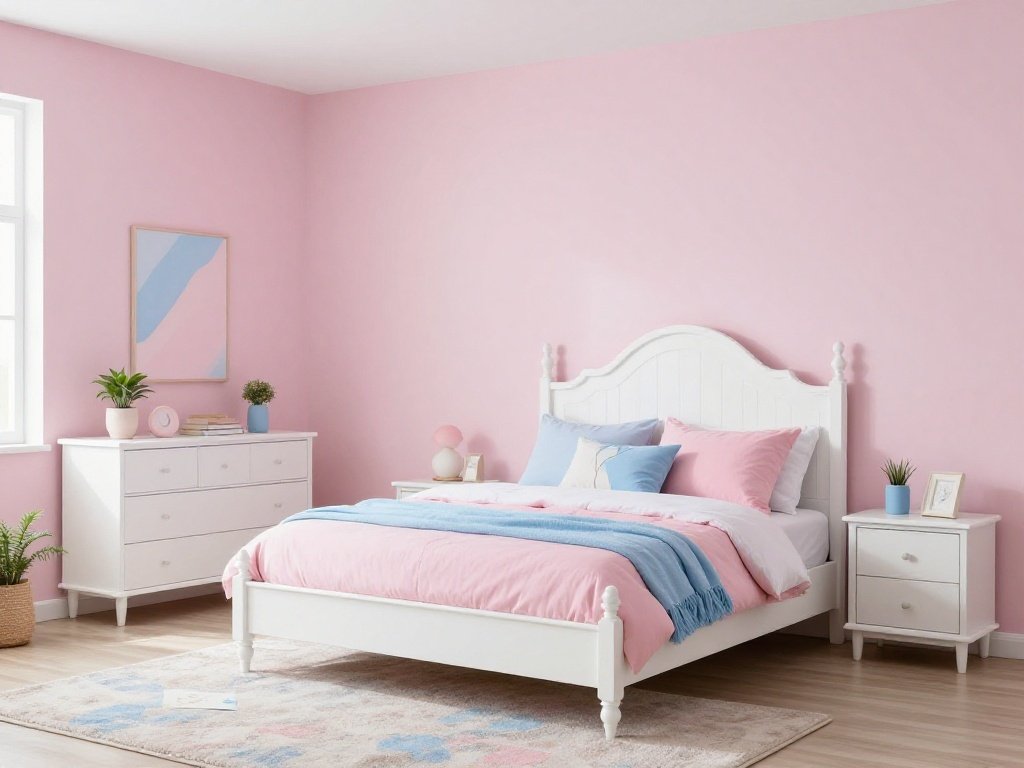 White Furniture to Balance the Palette