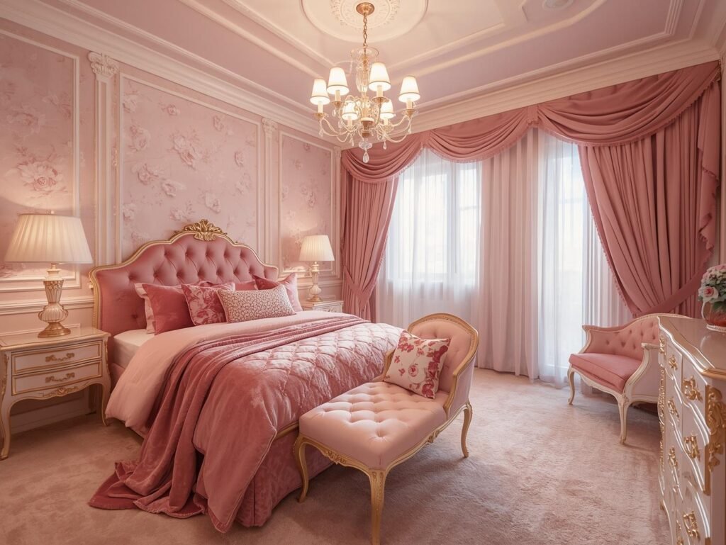 Pink Bedroom