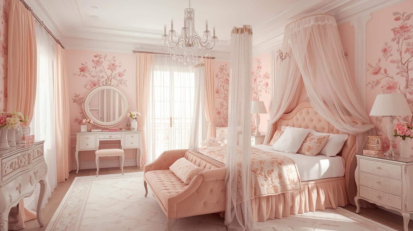 Pink Bedroom
