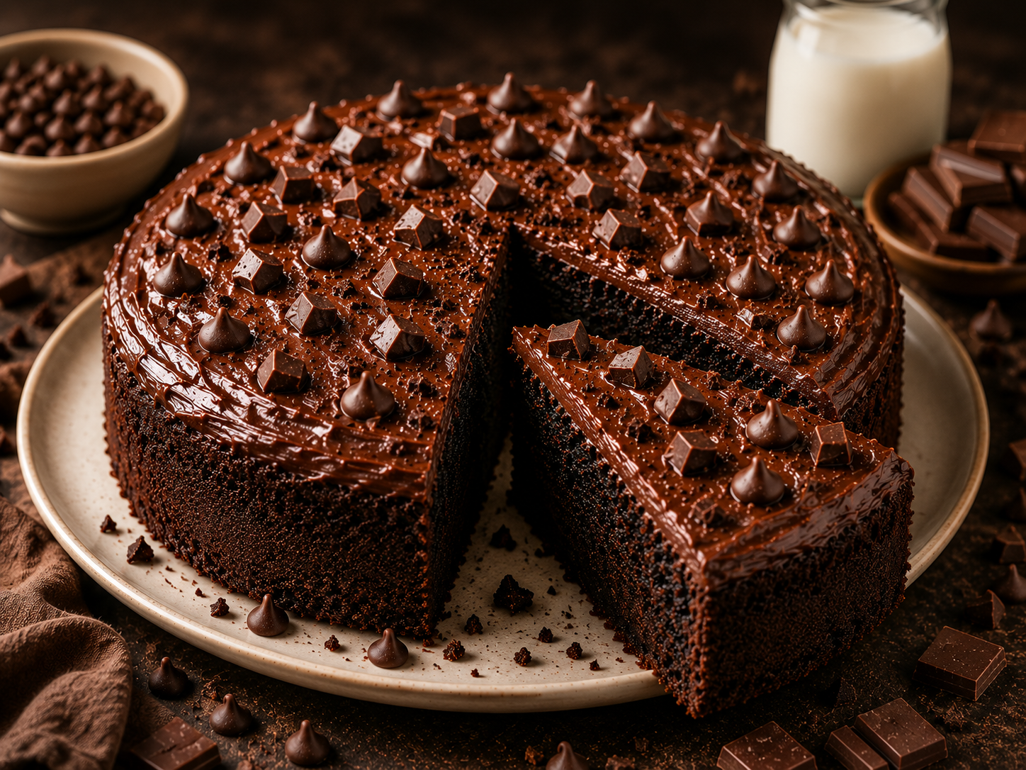 Chocolate Brownie Cake