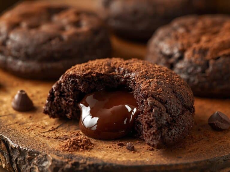 Chocolate Lava Cookies Recipe