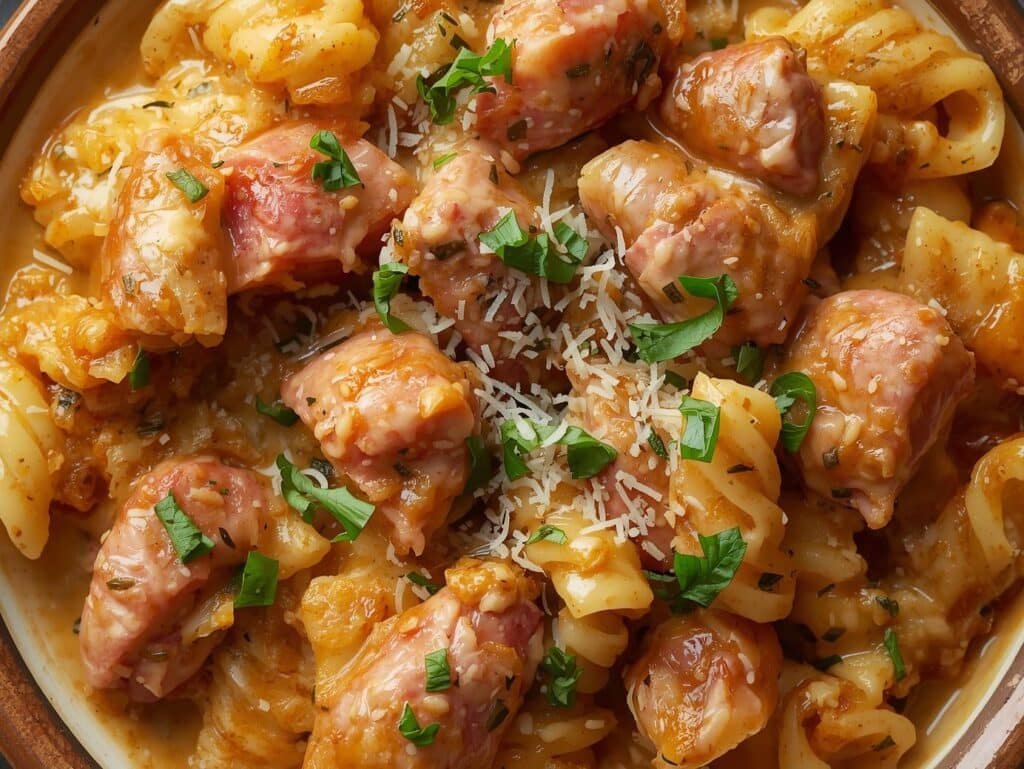 Baked Ham Pasta Casserole