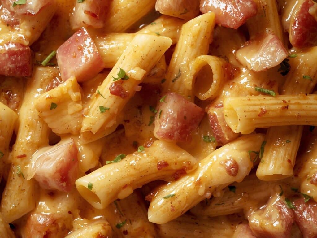 Baked Ham Pasta Casserole