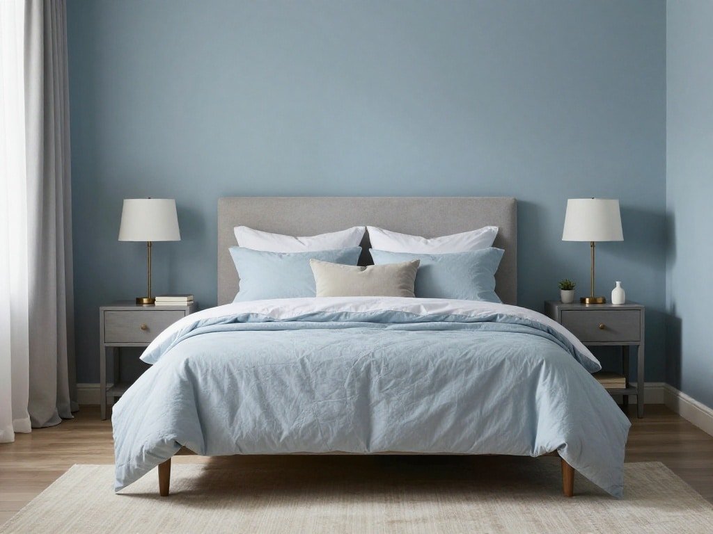 Dusty Blue for a Gentle, Relaxing Mood
