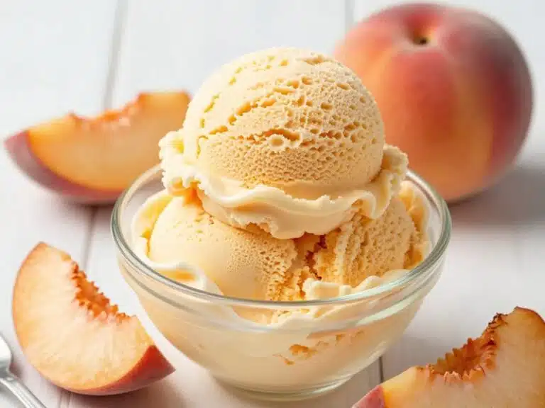 Peach Ice Cream