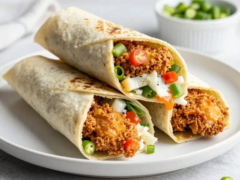 Crispy Chicken Ranch Snack Wrap
