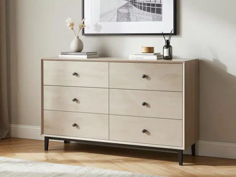 modern dresser for a stylish bedroom