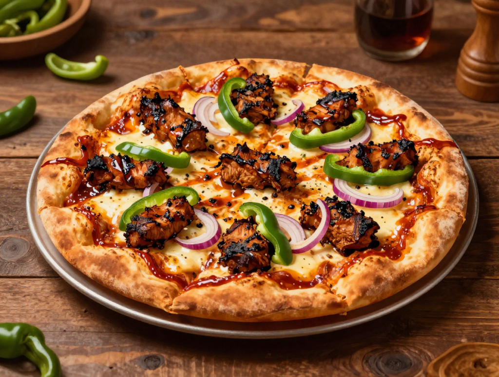BBQ Jackfruit Pizza