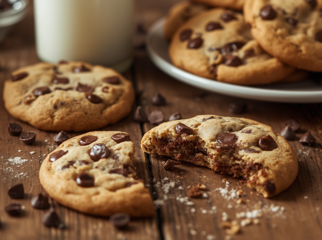 Bakery Style Chocolate Chip Cookies