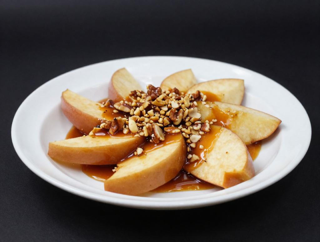 Caramel Apple Slices